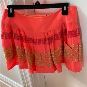 Nanette Lepore Beaded Shorts